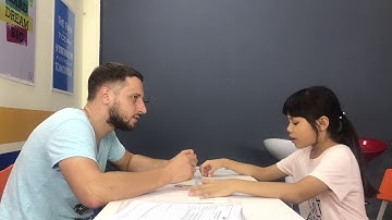 Quỳnh Anh-Test speaking-Hệ thống Anh ngữ Quốc tế Nemo - Tiếng Anh trẻ em 4-15 tuổi.