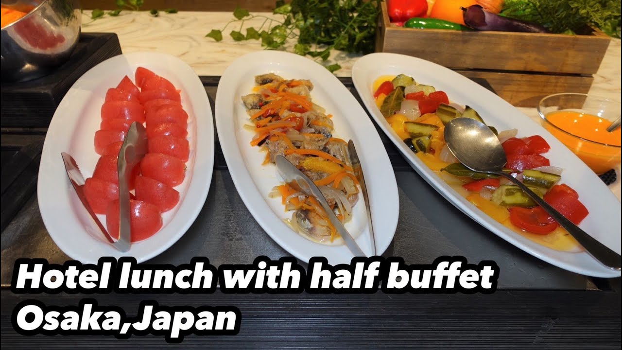 Japan buffet】Hotel lunch with half buffet! Brasserie La Loge COOK