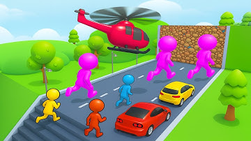 Shape shifting 🏃‍♂️🚗🚲🚦All Levels Gameplay Walkthrough Android,ios Max Level IPL16