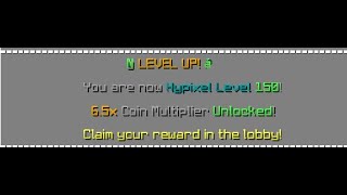 150 hypixel network level montage.