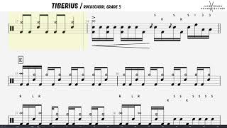 How to Play Tiberius  -  Rockschool Drums Grade 5