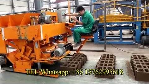 QTM6-25 full automatic mobile block laying machine