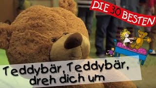 Video thumbnail of "👩🏼 Teddybär, Teddybär, dreh dich um - Singen, Tanzen und Bewegen || Kinderlieder"