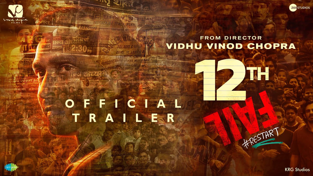 12th Fail - Official Trailer | Vidhu Vinod Chopra | In Cinemas Worldwide 27th October, 2023 - YouTube