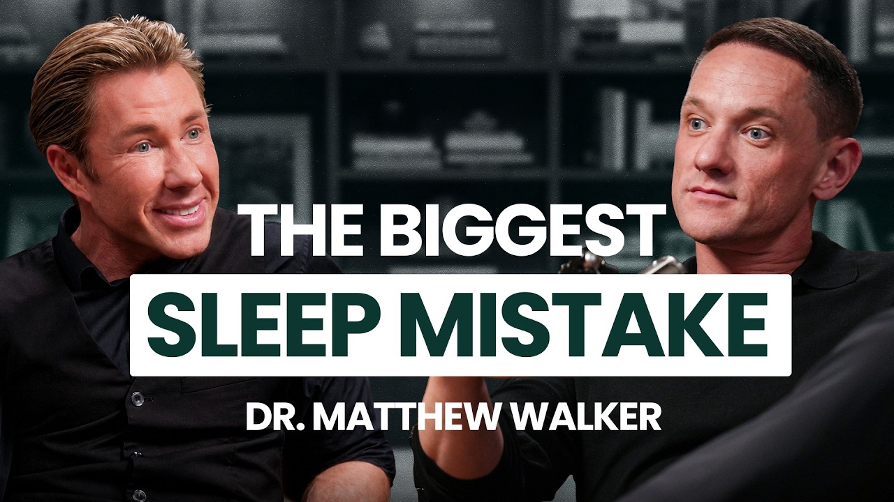 Neuroscientist Matthew Walker Destroys the Biggest Sleep Myths — From 5-Hour Nights to Melatonin Use