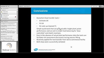 DynoChem: Andrew Derrick, Pfizer: DynoChem applications in a busy commercial plant