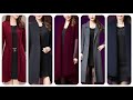 exclusive collection of winter long coat/jackets trench coat A Line style girls stylish coat design