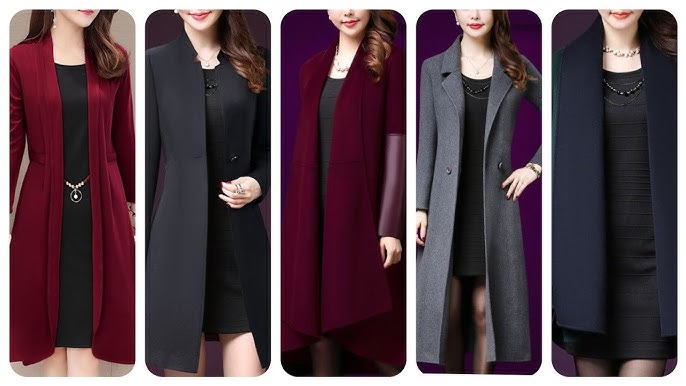 Fabulous collection of winter long coat/jackets trench coat A Line style  exclusive coat design ideas 