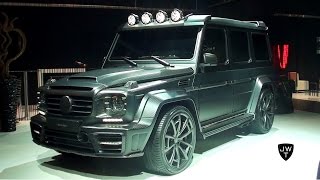 The BRUTAL 840 HP(!) Mansory Gronos Mercedes G65 AMG Black Edition! - IAA Frankfurt 2015