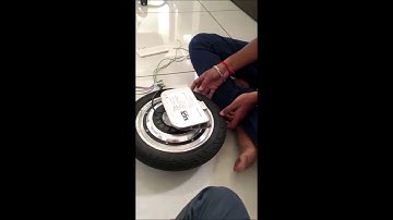 DIY - Testing a Hall sensor based BLDC hub motor using a DSO (Digital Storage Oscilloscope)