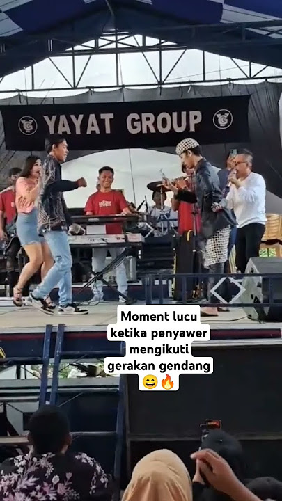 Moment lucu ketika penyawer joget ikuti alunan gendang #reels #biduan #dangdut #fyp #fypシ゚ #fypviral