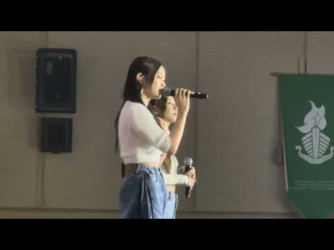 華仁 Talent show collar ivy so candy Wong 首次唱想見你 #collar #ivyso #candy