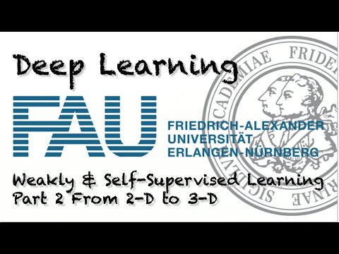 Deep Learning: Weakly and Self-Supervised Learning - Part 2