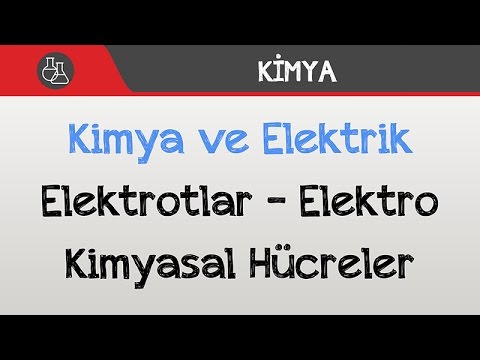 Kimya ve Elektrik - Elektrotlar / Elektro Kimyasal Hücreler