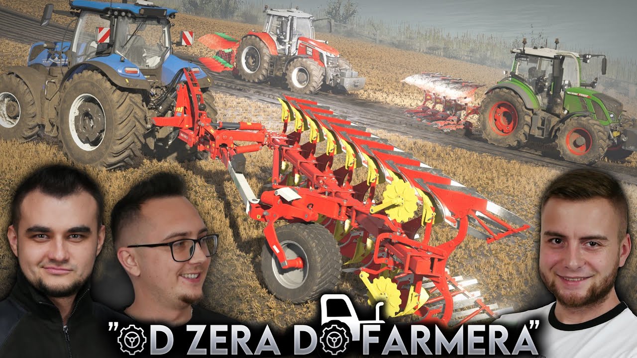 ORKA NA 3 TRAKTORY *NOWY PŁUG* 😱 „od Zera do Farmera” FS25 #64🔥SIEW OWSA OD A DO Z ✅ MST