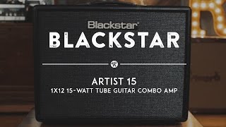 Blackstar Artist 15 1x12 Guitar Combo Amp w/ Jared James Nichols | Reverb Demo Video