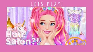 Amazing  Girls' Hair Salon- Unicorn Party screenshot 5