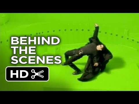 The Matrix Behind The Scenes - Rooftop (1999)  - Keanu Reeves Movie HD