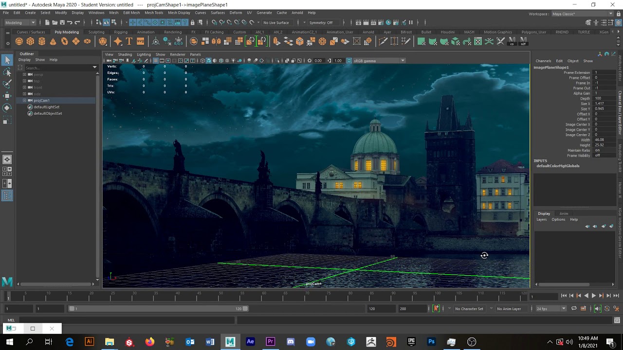 DMP Pt8 projectionCamSetup filmOffsets overscan - YouTube
