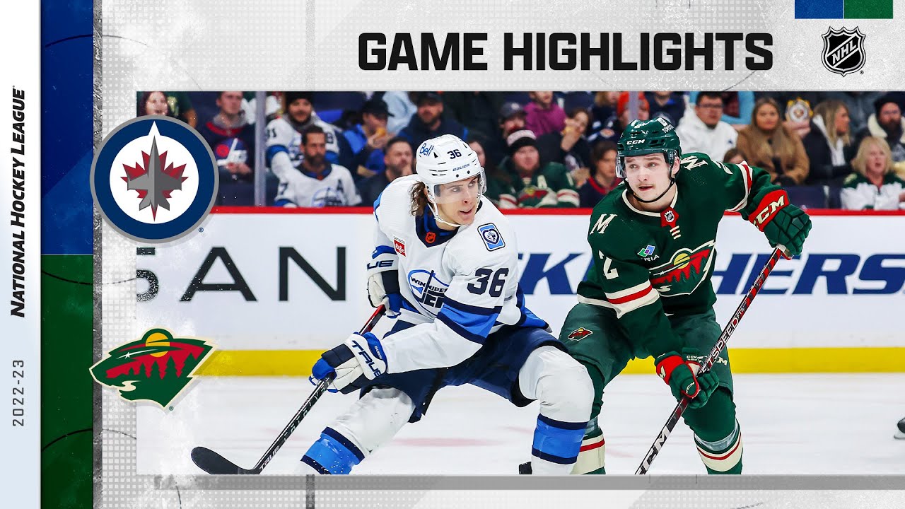 Wild @ Jets 12/27  NHL Highlights 2022 