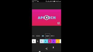How to Add Scrolling Text on Your Videos kinemaster