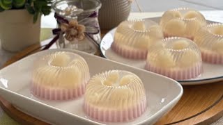 Longan And Yogurt Agar-agar Jelly Cake(Moderately Sweet)