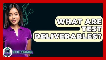 What Are Test Deliverables? - Next LVL Programming