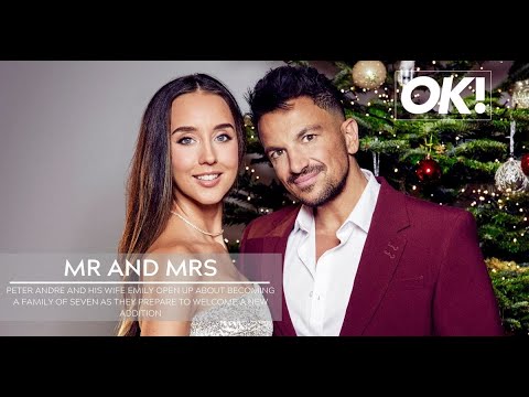 Peter Andre and his wife Emily play a game of Mr and Mrs with OK!