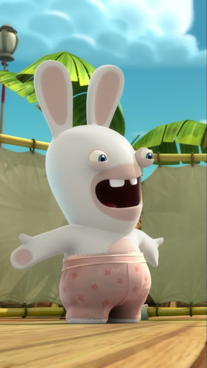 The Rabbids forgot their underwear! 🩲 | Rabbids Invasion #shorts