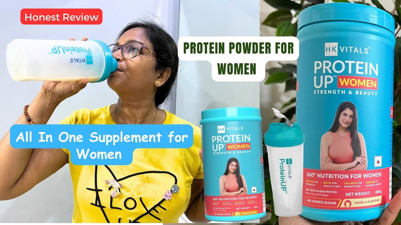 HK Vitals Protein Up Women All In One Supplement for Women Tasty