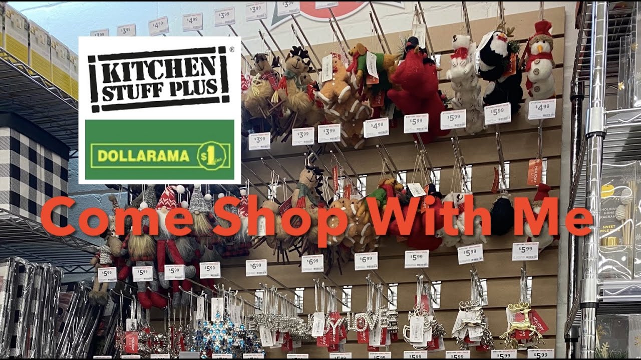 Kitchen Stuff Plus & Dollarama Shop With Me
