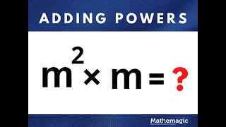 ADDING EXPONENTS MADE EASY! | Part 1 | FOLLOW ALONG | MATHEMAGIC G6