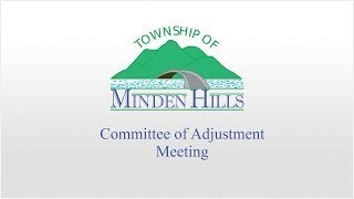 August 31, 2026 - Committee of Adjustment Meeting