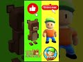 Super Bear Adventure vs Stumble Guys 😱 Hangisi Daha İyi? #shorts