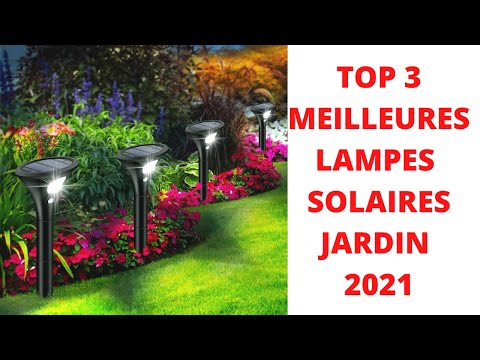 TOP 3 MEILLEURES LAMPES SOLAIRES  EXTERIEUR 2021