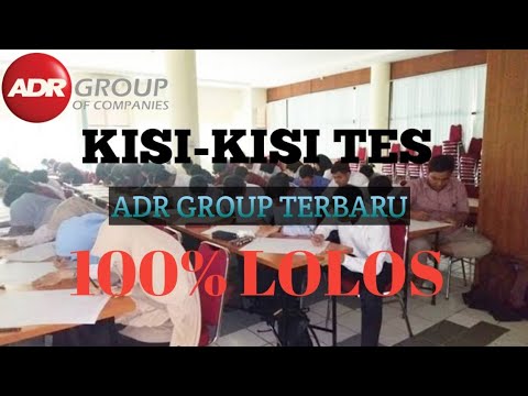 Video: Apa itu tes ADR?