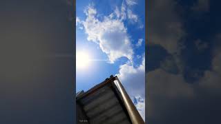 Blue sky hyperlapse