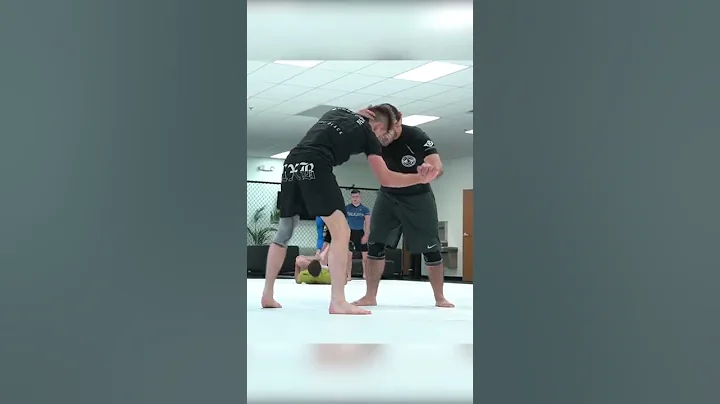 Andrew Tackett stunting on a training partner