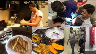 INDIAN/NRI Mom Morning To Evening Routine | Simple Summer Thali/ My Fav Recipes | Breakfast/Lunch