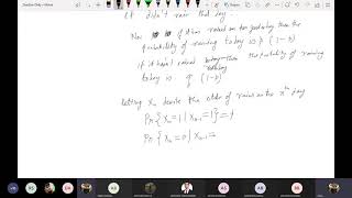 EE332 Lecture 24: Markov Chains
