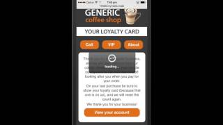 Mobile Loyalty Card For Coffee Shops screenshot 5