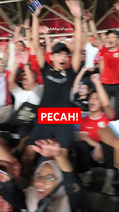 Gemuruh Ombak Tsunami dari Penonton Timnas Indonesia di Stadion GBK!