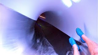 Double Racer Waterslide at Kokpunkten Actionbad