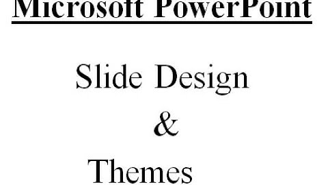 Microsoft PowerPoint in Afaan Oromoo Part 3 : Microsoft PowerPoint Slide Design (Afaan Oromoo)