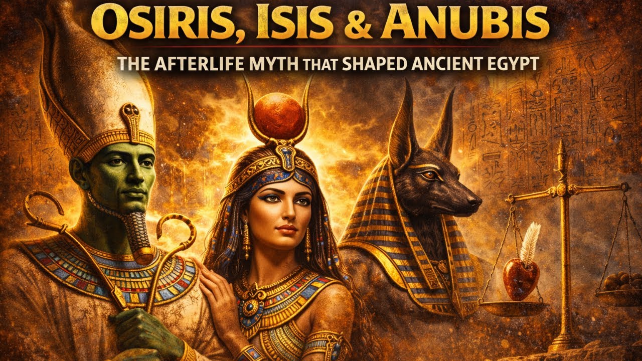 Osiris, Isis & Anubis: The Afterlife Myth That Shaped Ancient Egypt