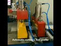 Automatic cutting aluminum profile