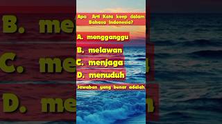 Download Lagu Kuis Kosakata Bahasa Inggris Arti Kata keep dalam Bahasa Indonesia MP3