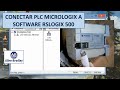 Conectar plc micrologix y slc500 a software rslogix 500 hacer respaldo de programa en plc