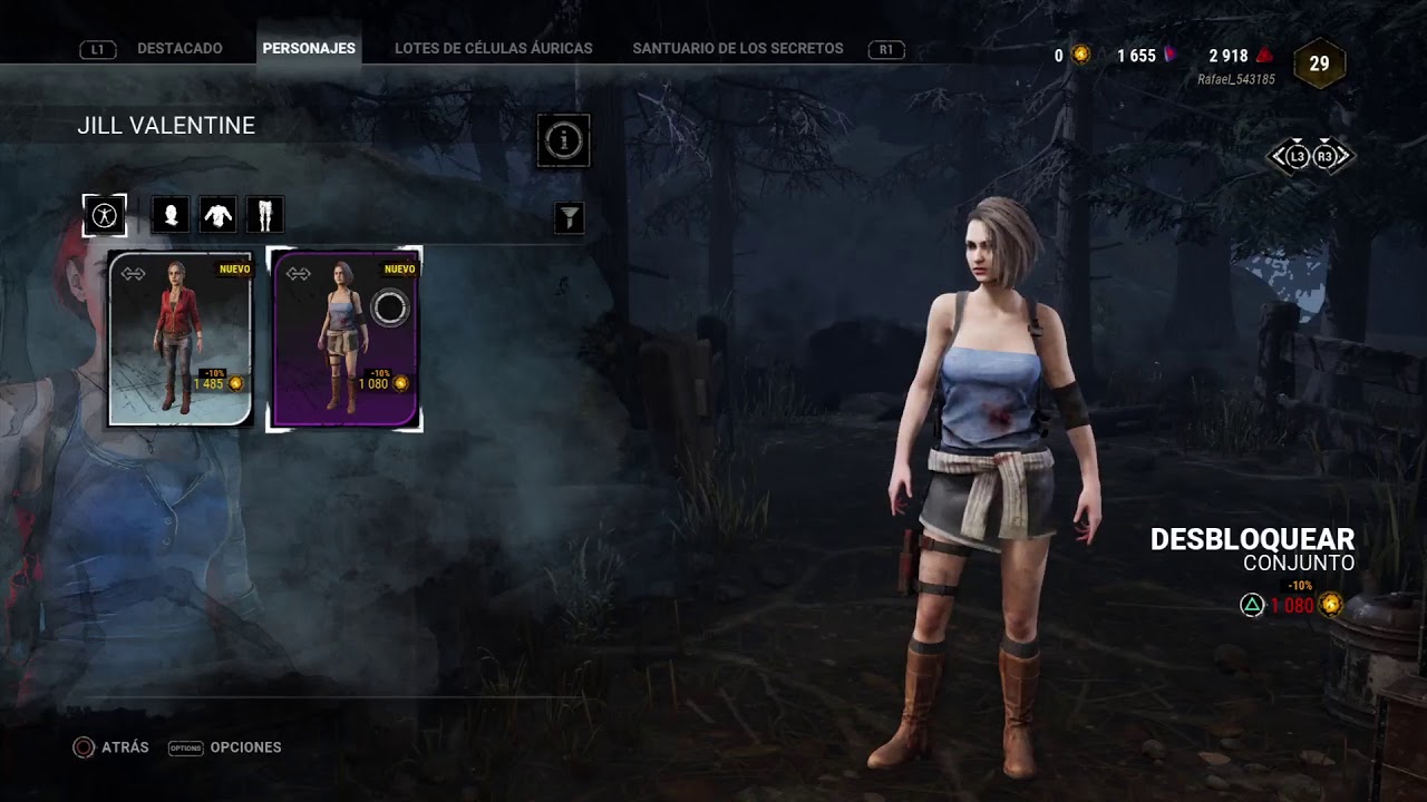 Gameplay Dead by Daylight partida macabra capítulo Resident Evil con ottomat