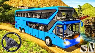 Uphill Offroad Bus Driving Simulator - Android GamePlay 2024 screenshot 4